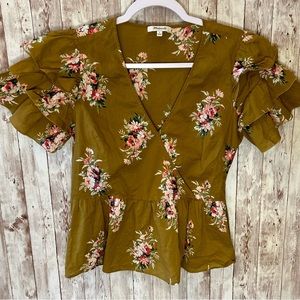 NWOT Madewell Blouse Floral
